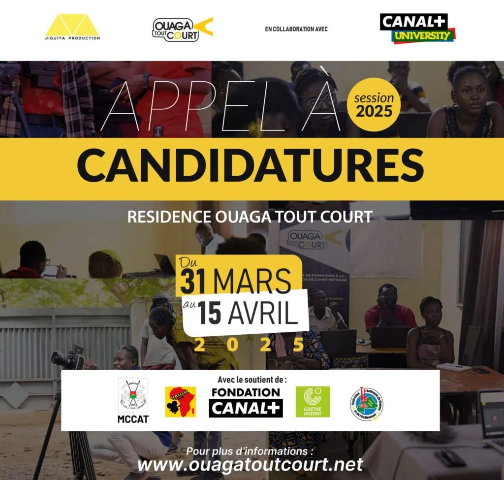 APPEL A CANDIDATURES OUAGA TOUT COUT 2025